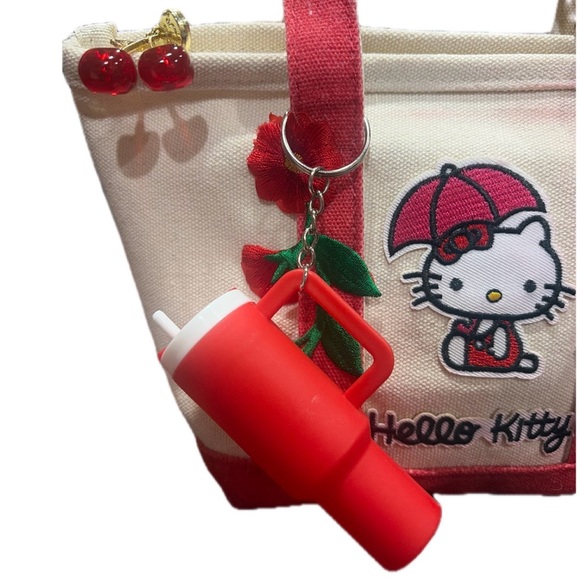 Mini Custom-Made Hello Kitty Canvas Tote Bag - Picture 6 of 9